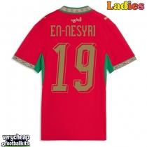 Morocco Youssef En-Nesyri #19 Replica Home Shirt Ladies World Cup 2026 Short Sleeve